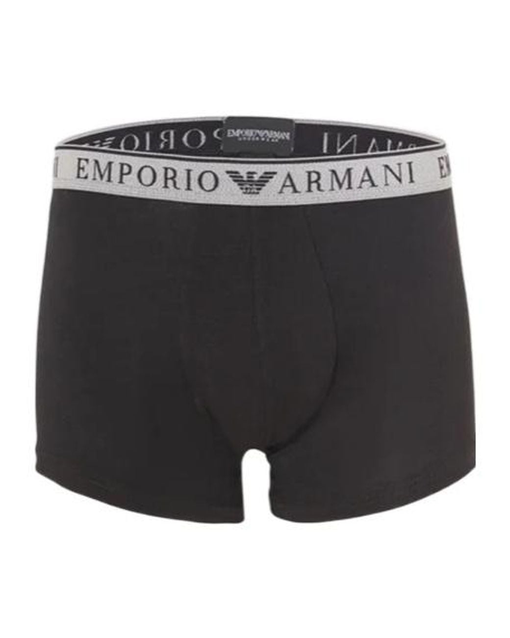 Emporio Armani Gray Two-Pack Of Boxer Briefs for men