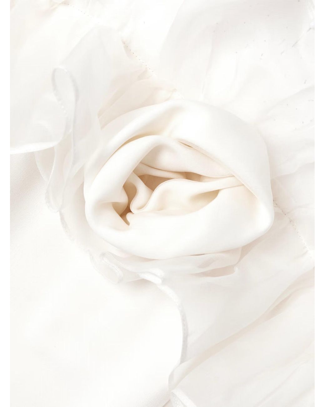Alessandra Rich White Off-Shoulder Dress