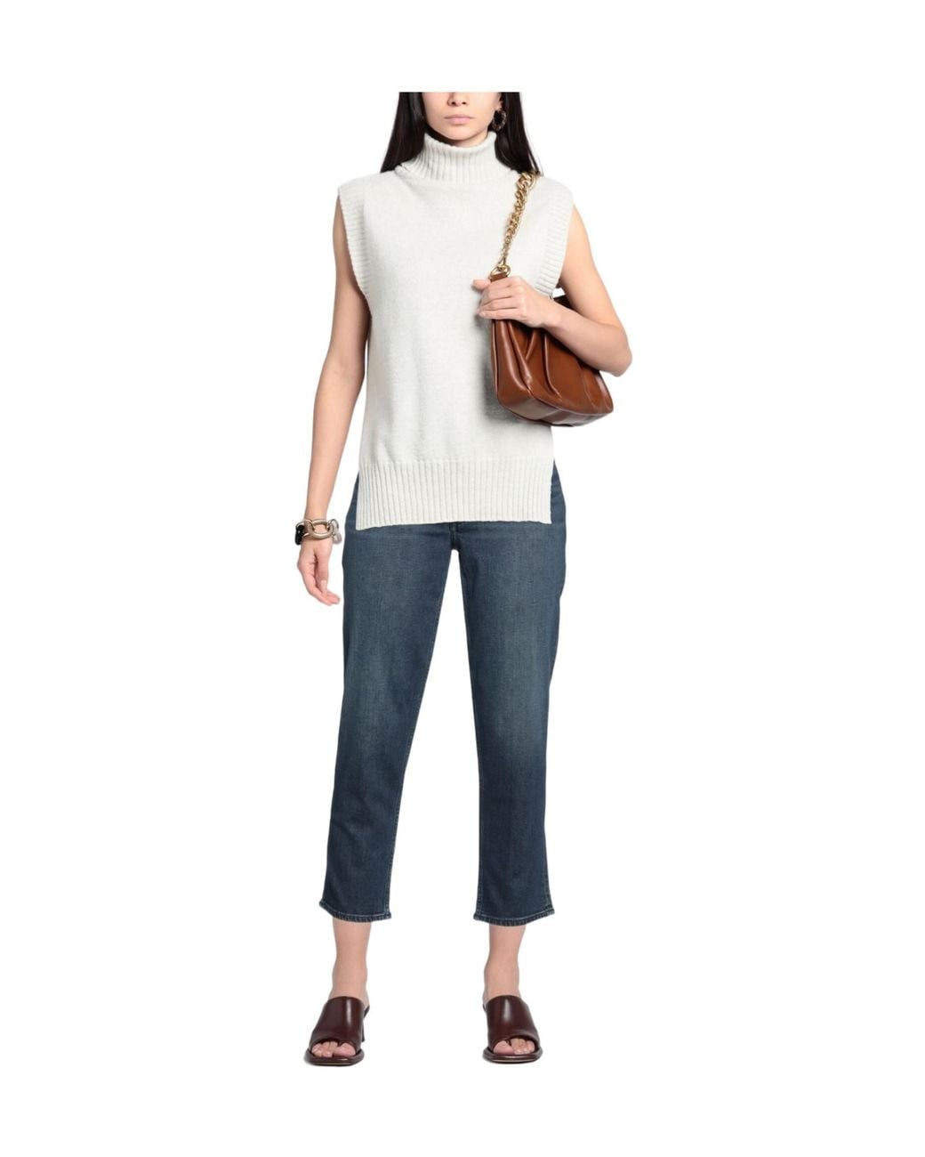 Rag & Bone Blue Solid Color Straight-Leg Pants