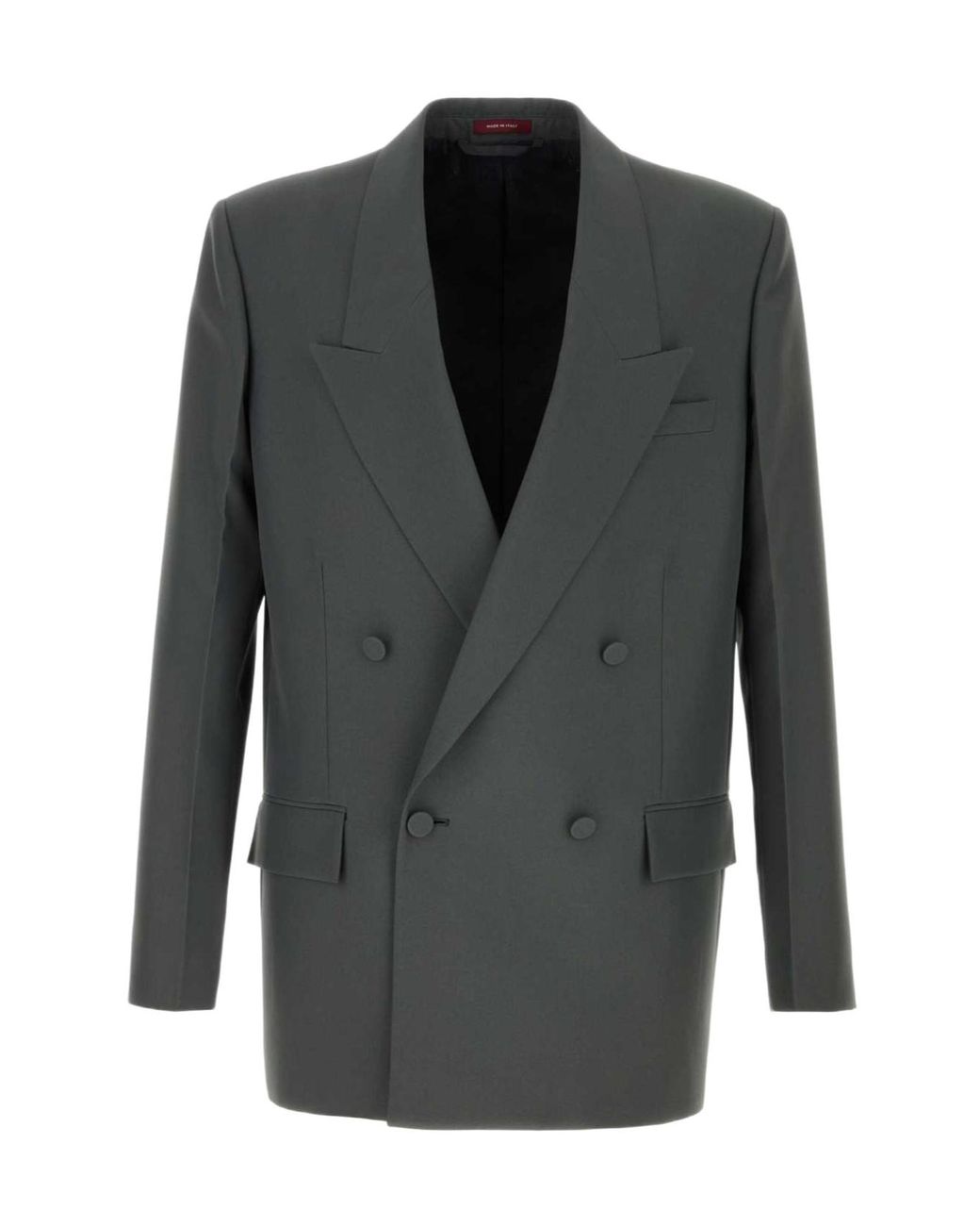 Gucci Black Double-Breasted Tailored Jacket for men