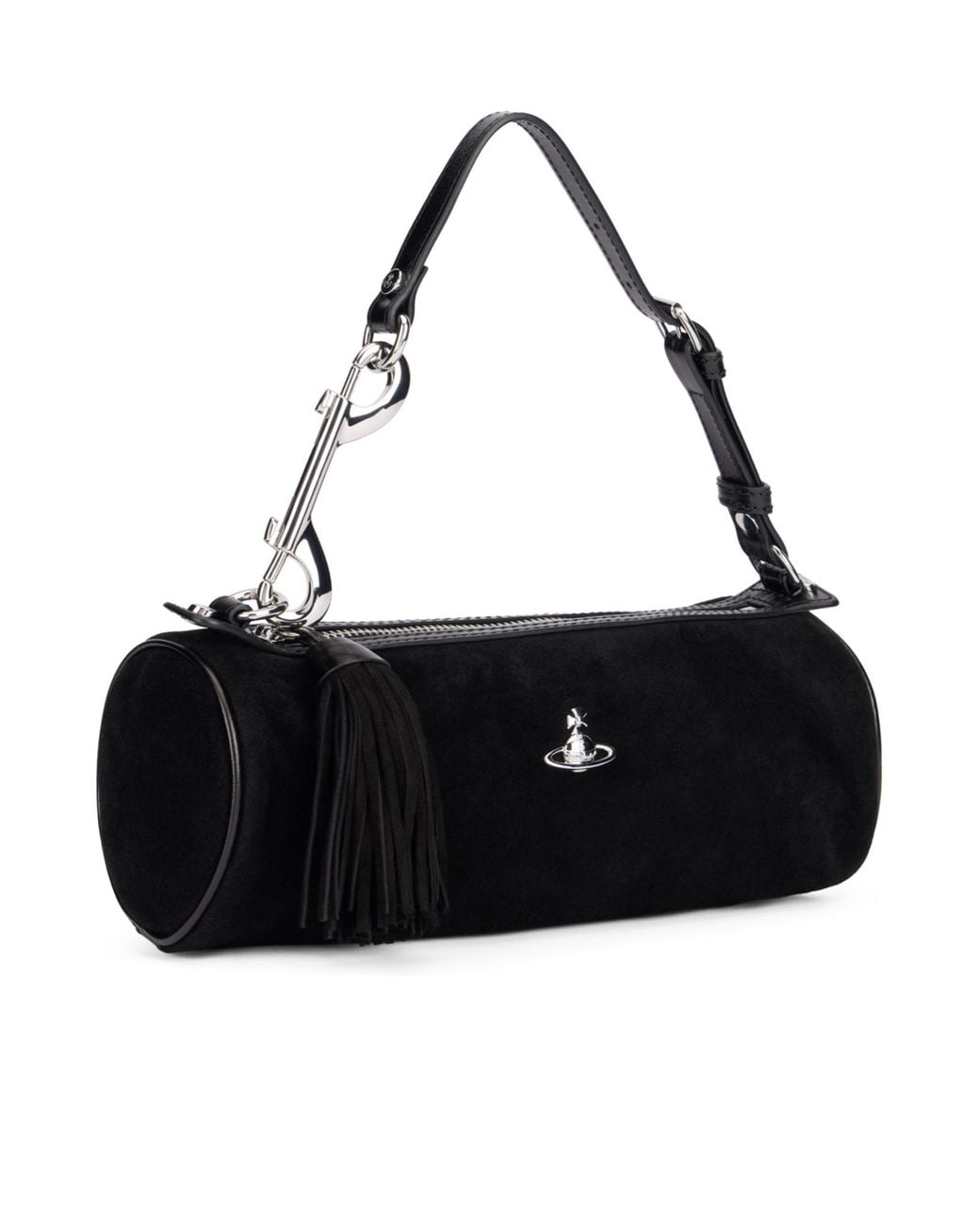 Vivienne Westwood Black Cindy Cylinder Bag