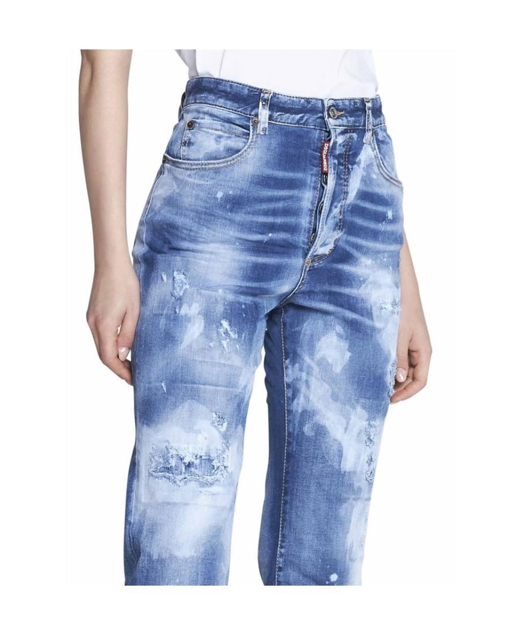 DSquared² Blue Roadie Jeans