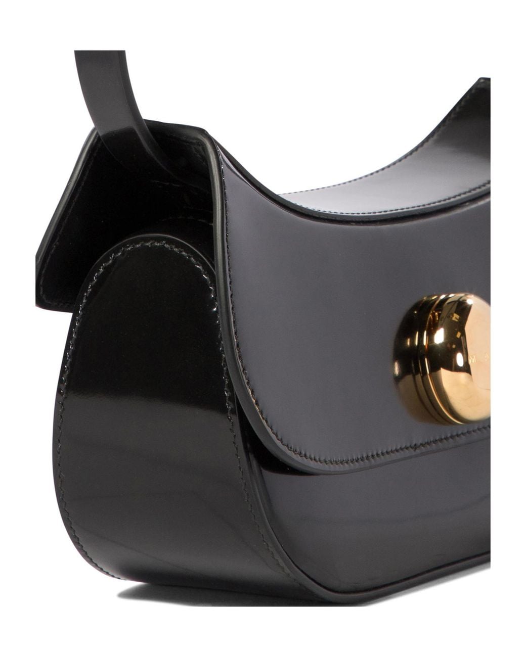 Marni Black Butterfly Small Hobo Bag