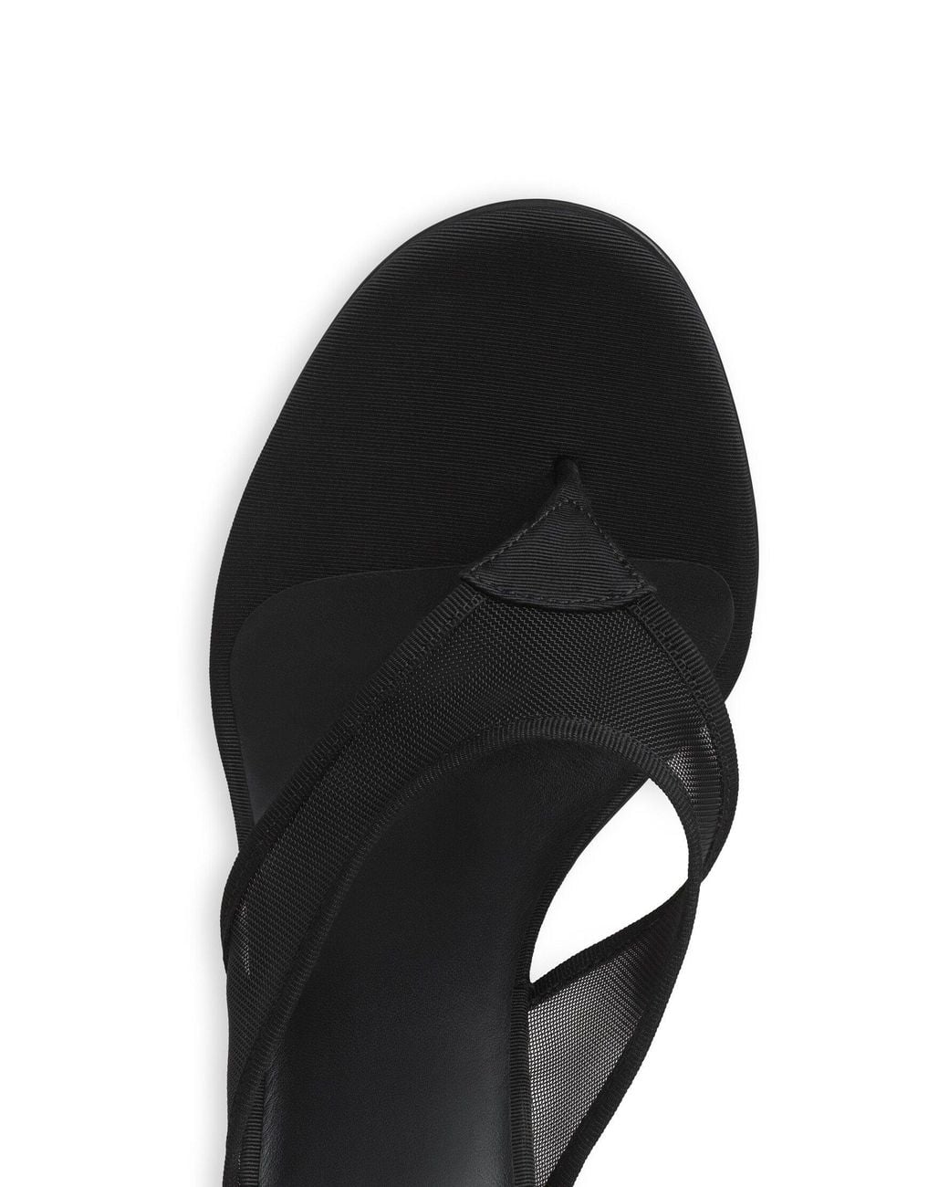 Alaïa Black Thong High-Heeled Sandals