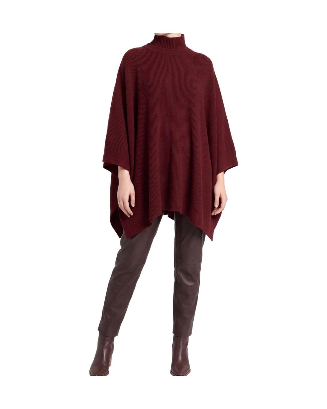 Max Mara Red Wool Shawl