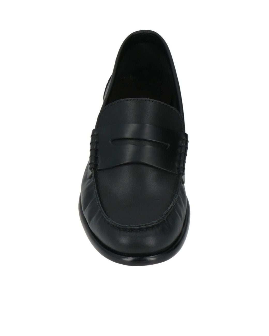 Rag & Bone White Minimalist Round-Toe Loafers