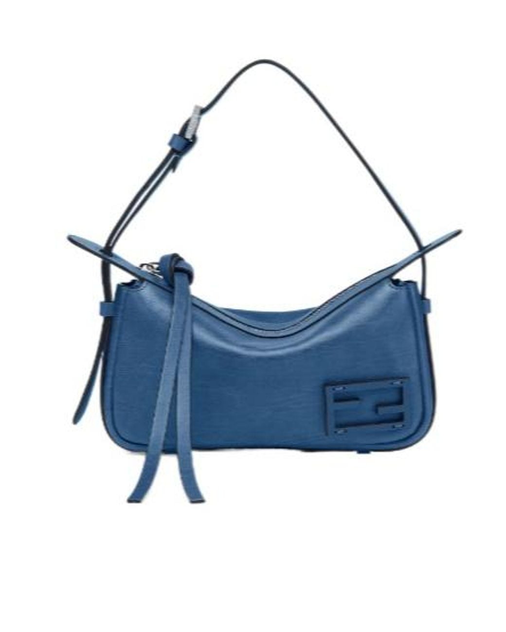 Fendi Blue Simply Mini Shoulder Bag