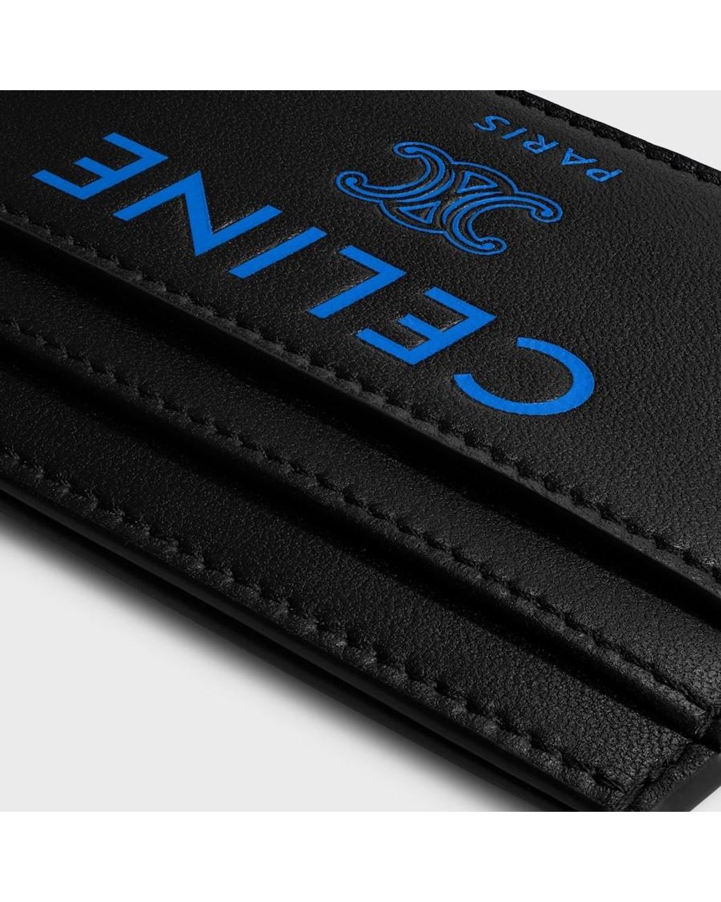 Céline Black Card Holder for men