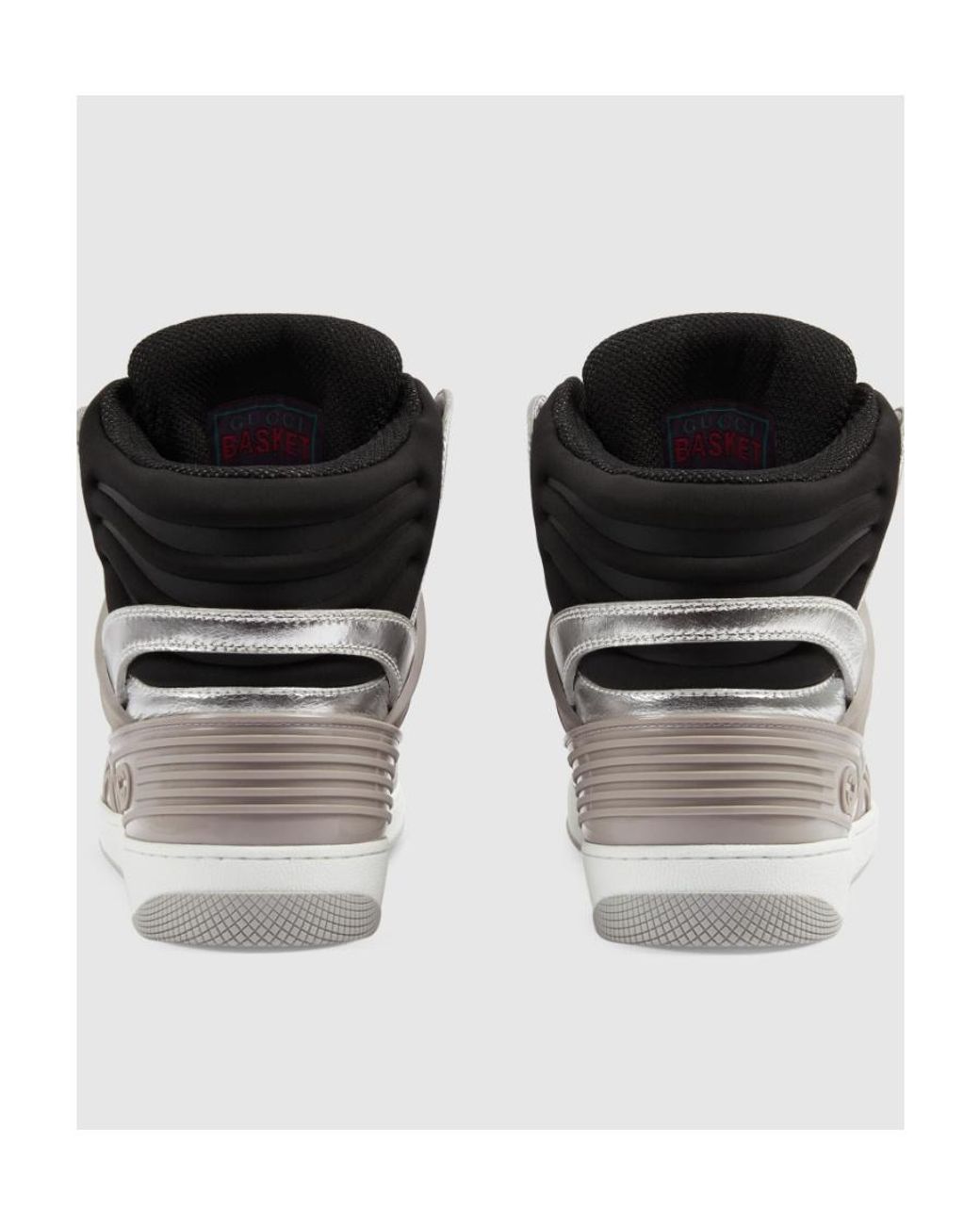 Gucci Multicolor Basket High-Top Sneakers for men