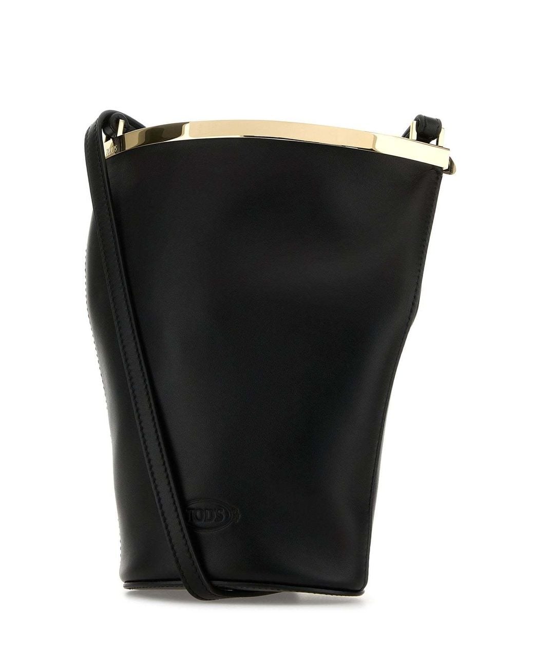 Tod's Black Bucket Bag
