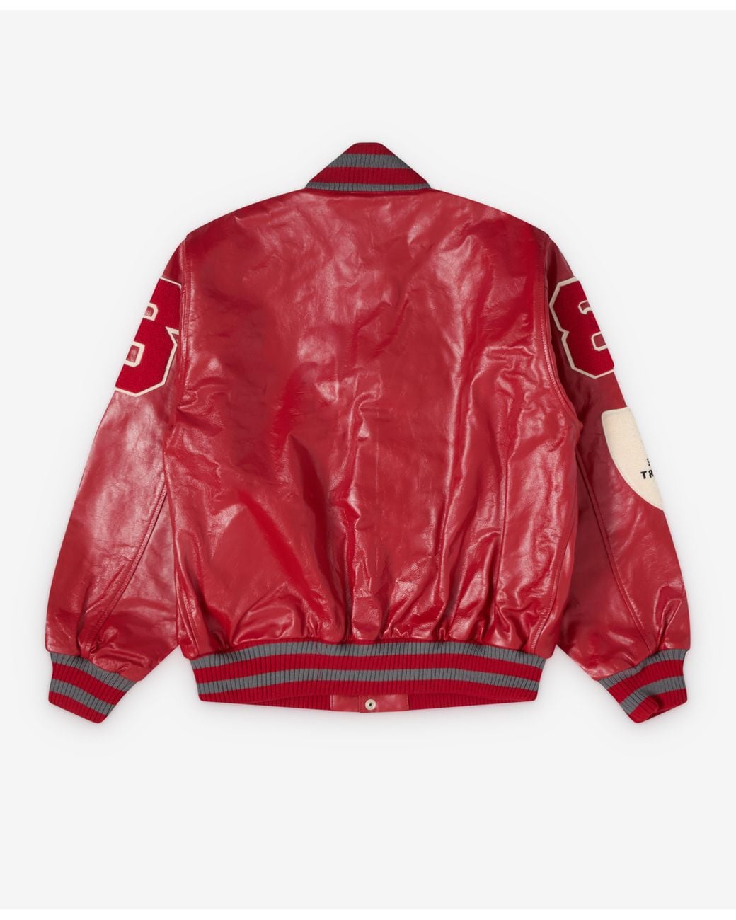 ERL Red Varsity Jacket for men