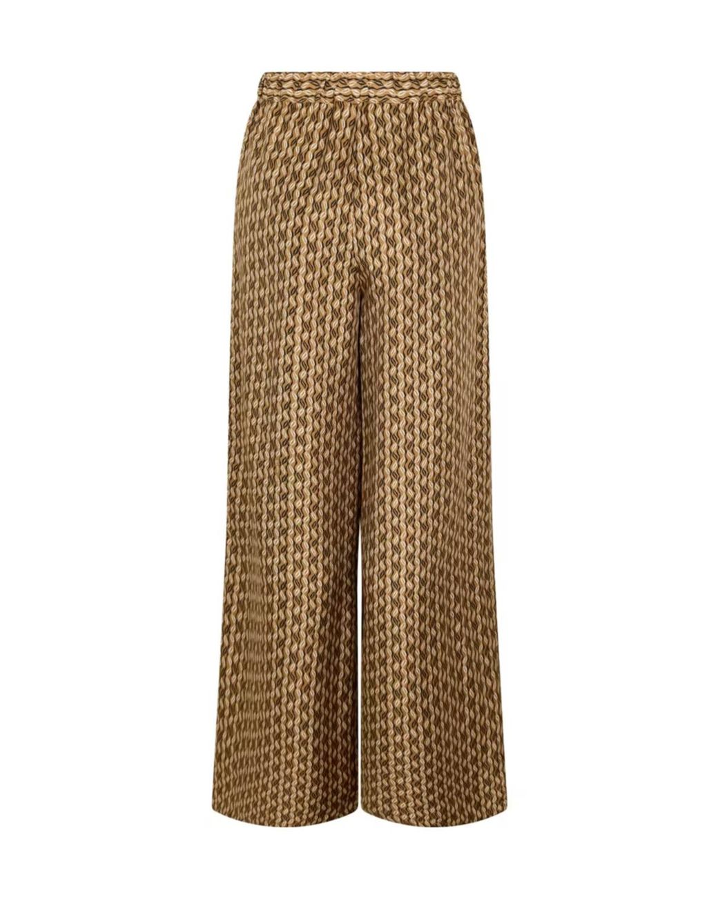 Max Mara Natural Wide Leg Casual Pants