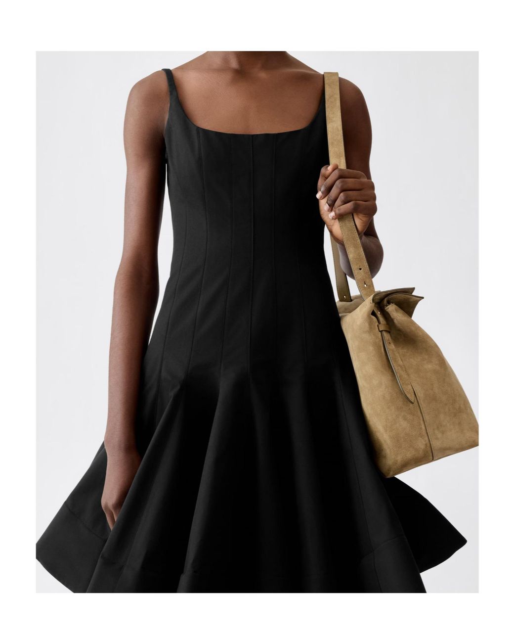 Jacquemus Black The Agave Mini Dress
