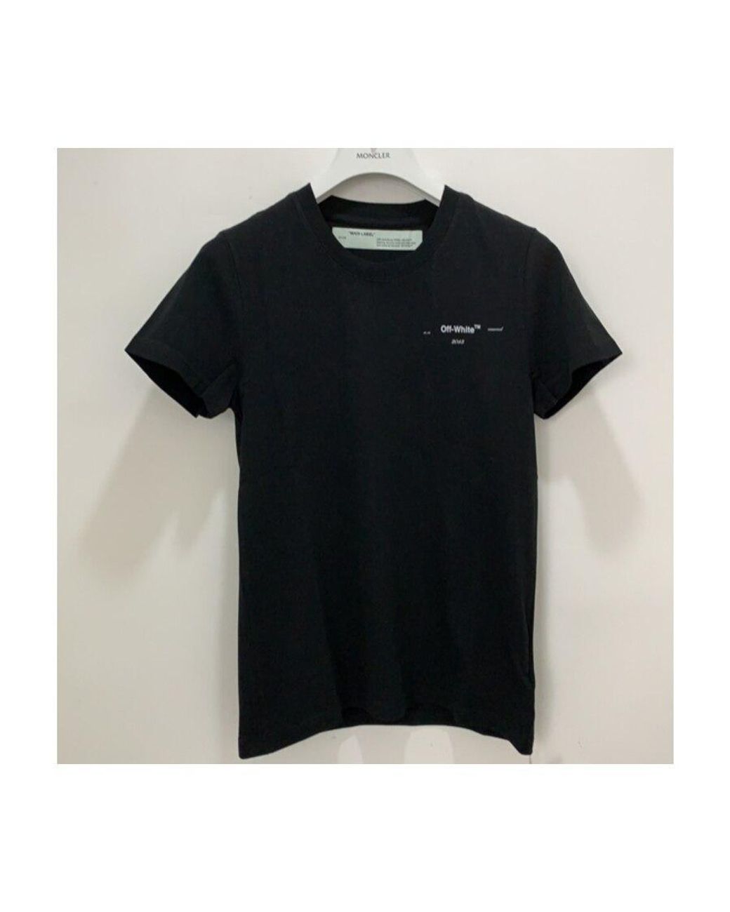 Off-White c/o Virgil Abloh Black Logo Printed T-Shirt