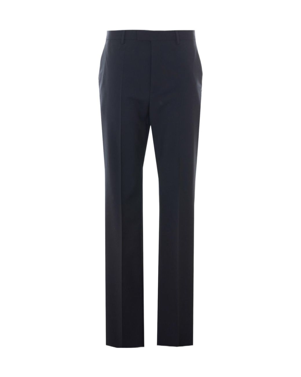 Valentino Blue Pleated Tailored Pants for men
