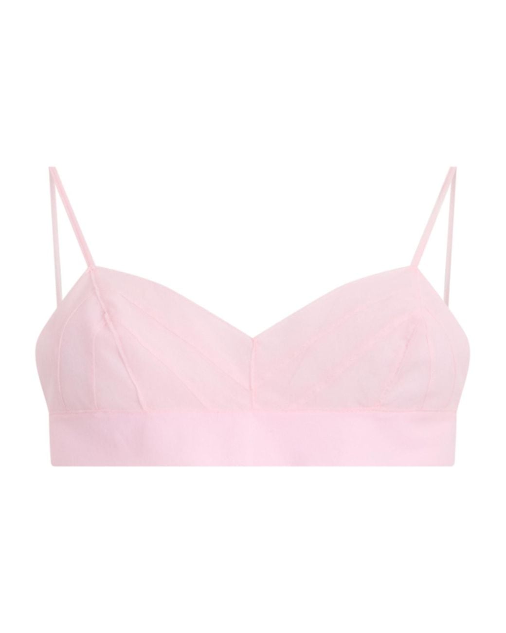 Philosophy Di Lorenzo Serafini Pink Cropped Bralette Top