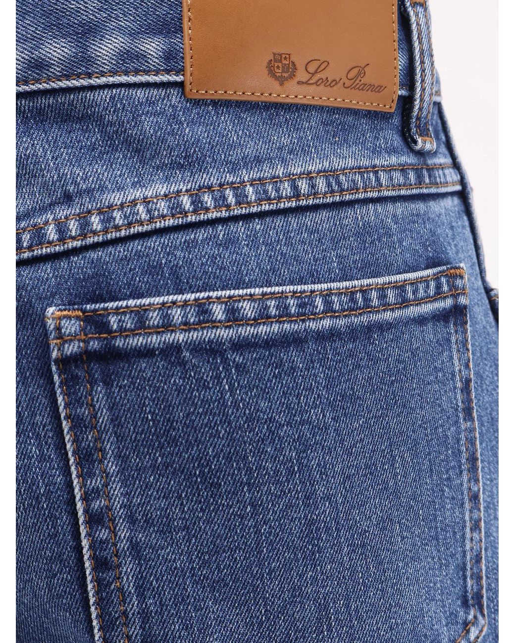 Loro Piana Blue Brooke Jeans