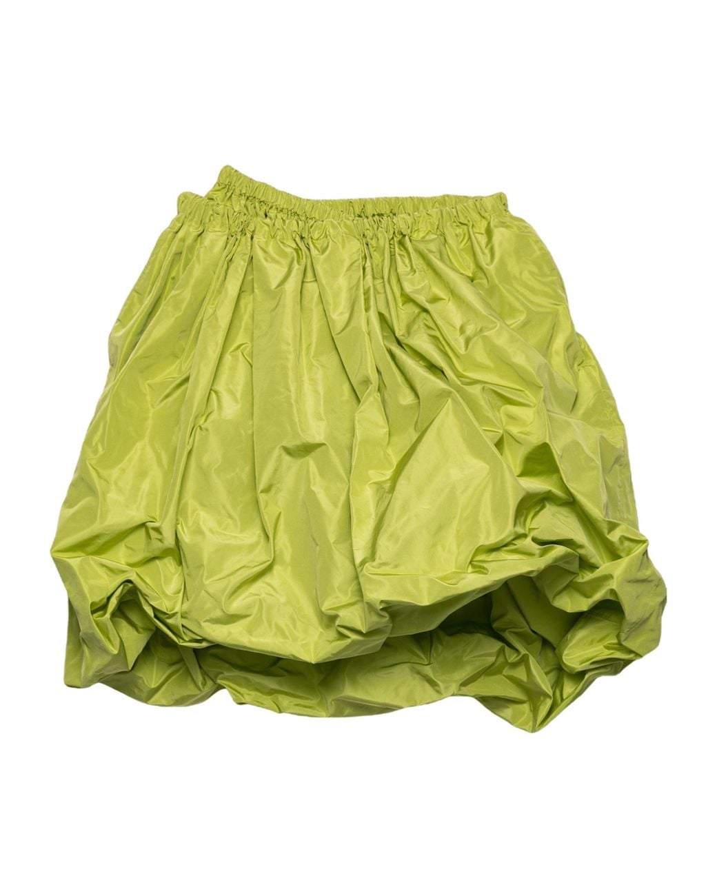 Prada Green Technical Taffeta Skirt