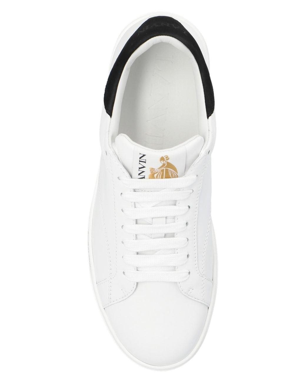 Lanvin White Low-Top Sneakers