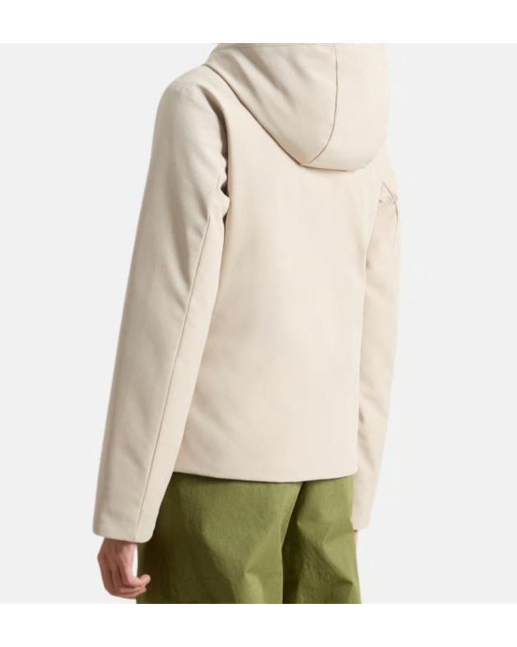 Woolrich Green Hooded Down Jacket