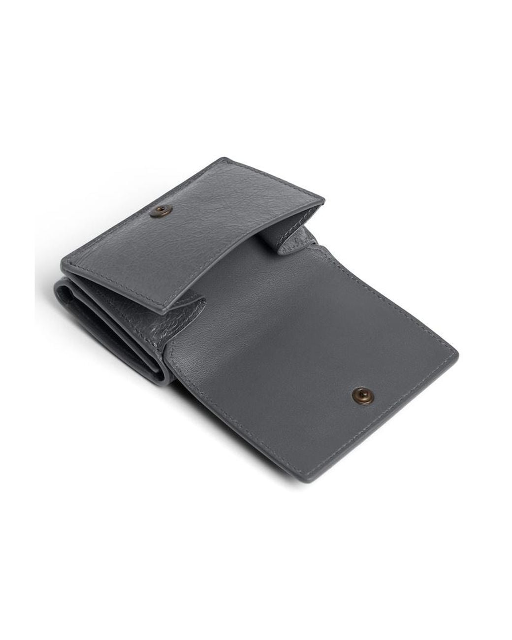 Balenciaga Gray Le City Mini Wallet