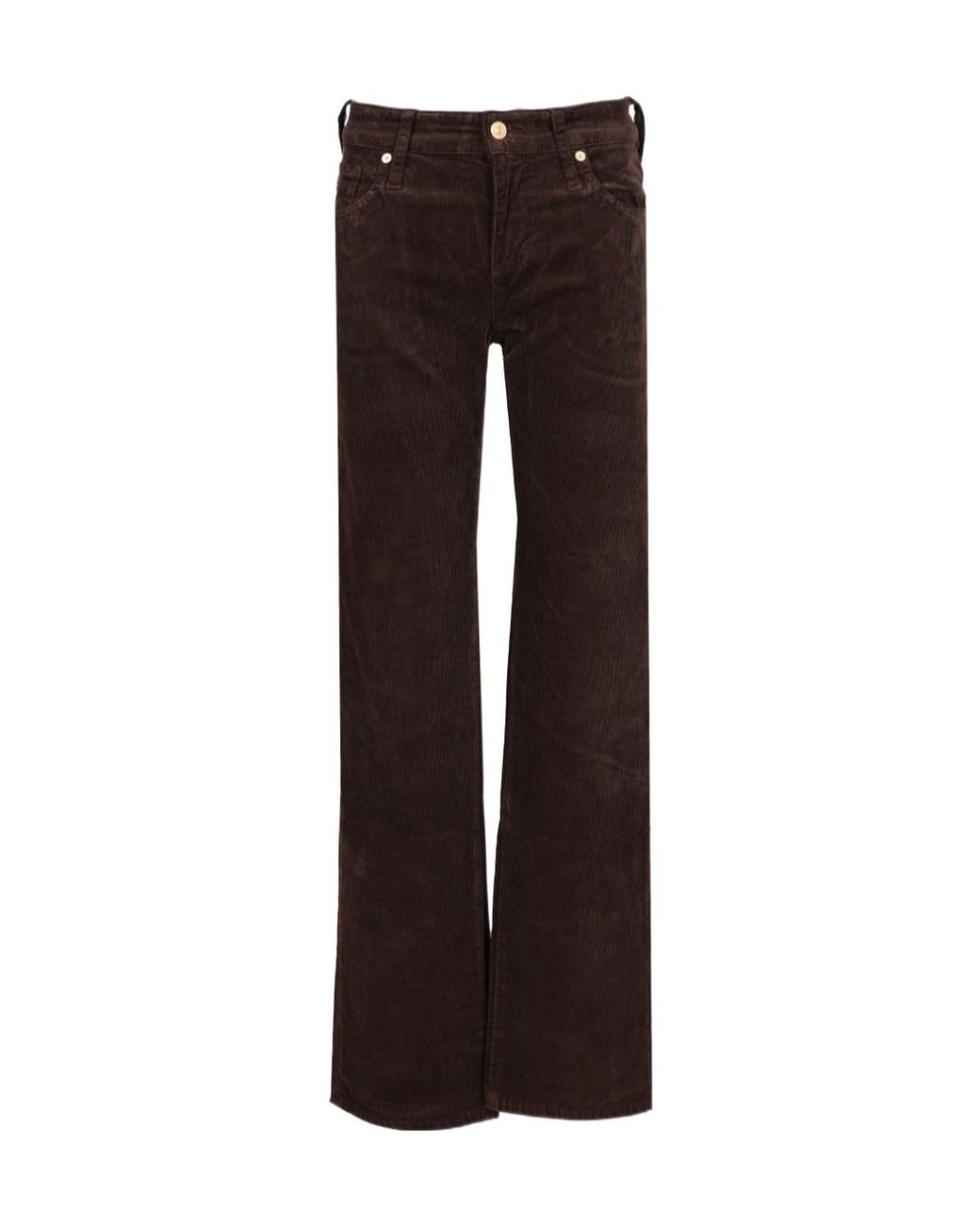 7 For All Mankind Brown Calie Straight Jeans