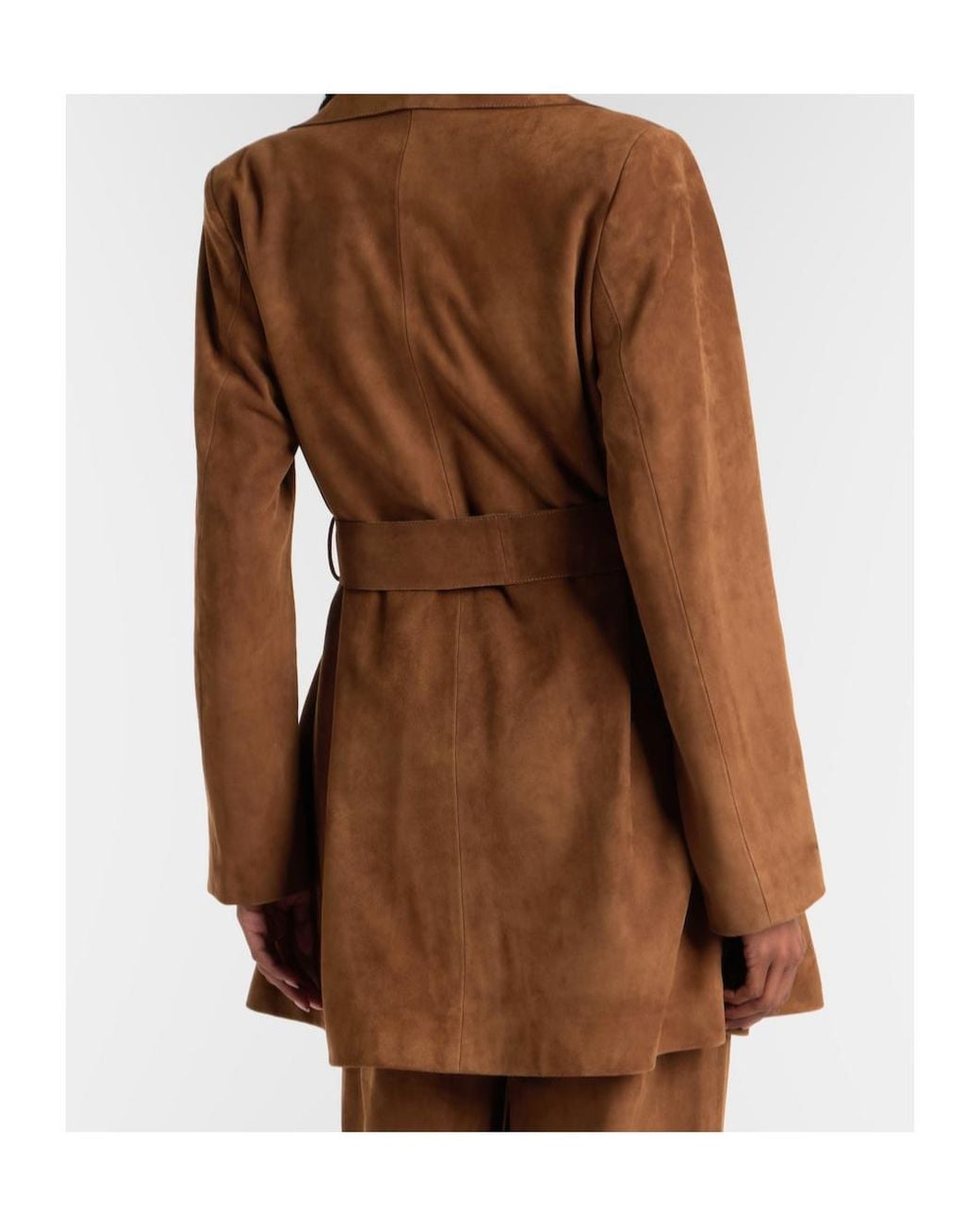 Nour Hammour Brown Kerry's Belted Jacket