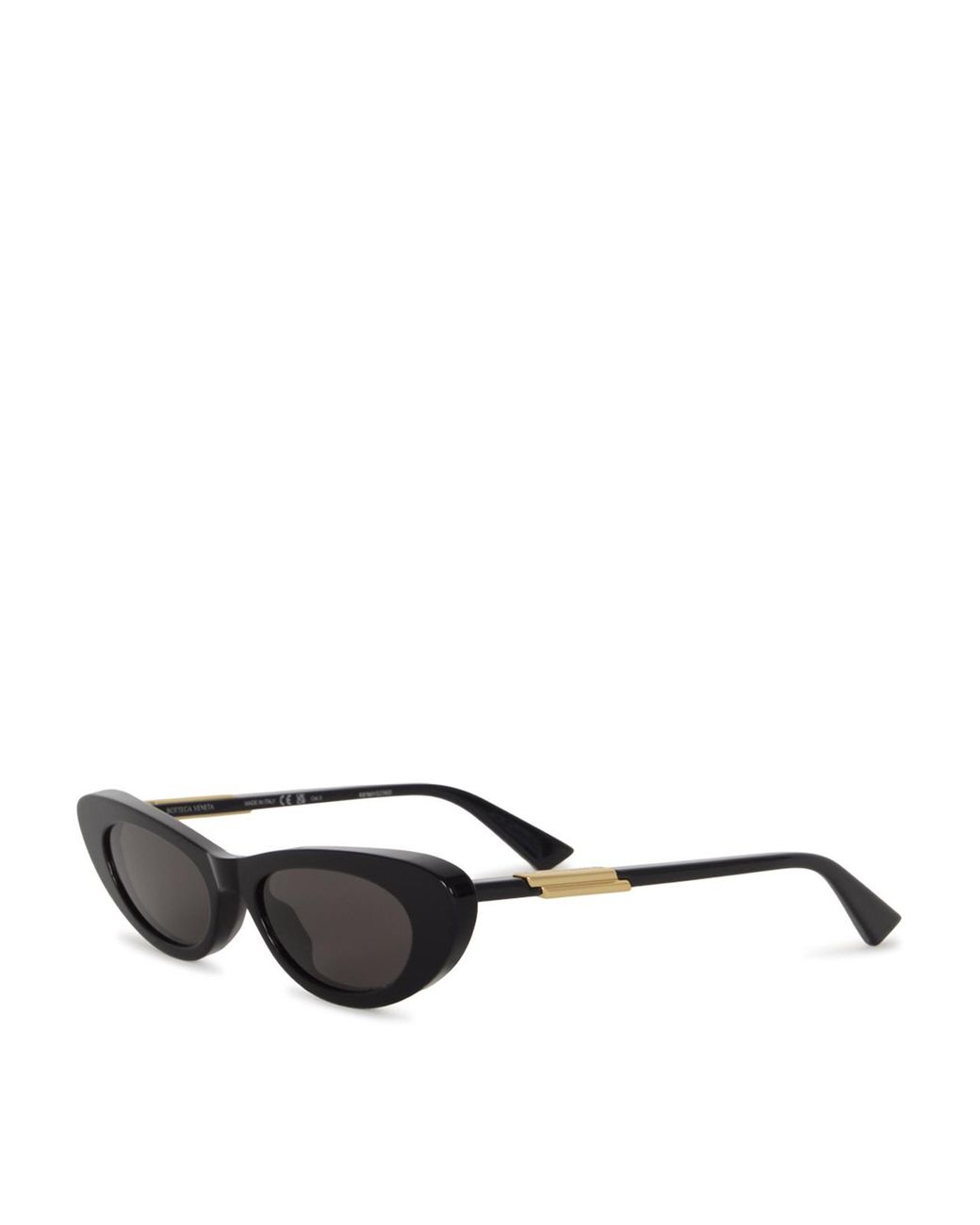Bottega Veneta White Full-Rim Sunglasses