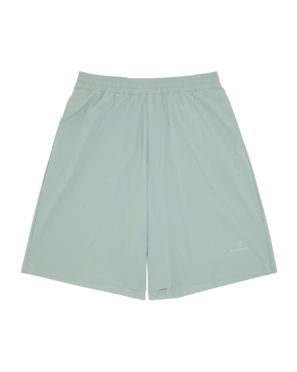MM6 by Maison Margiela Green X Salomon Running Shorts