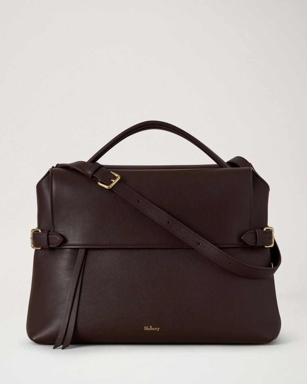 Mulberry Black Stevie Top Handle Bag