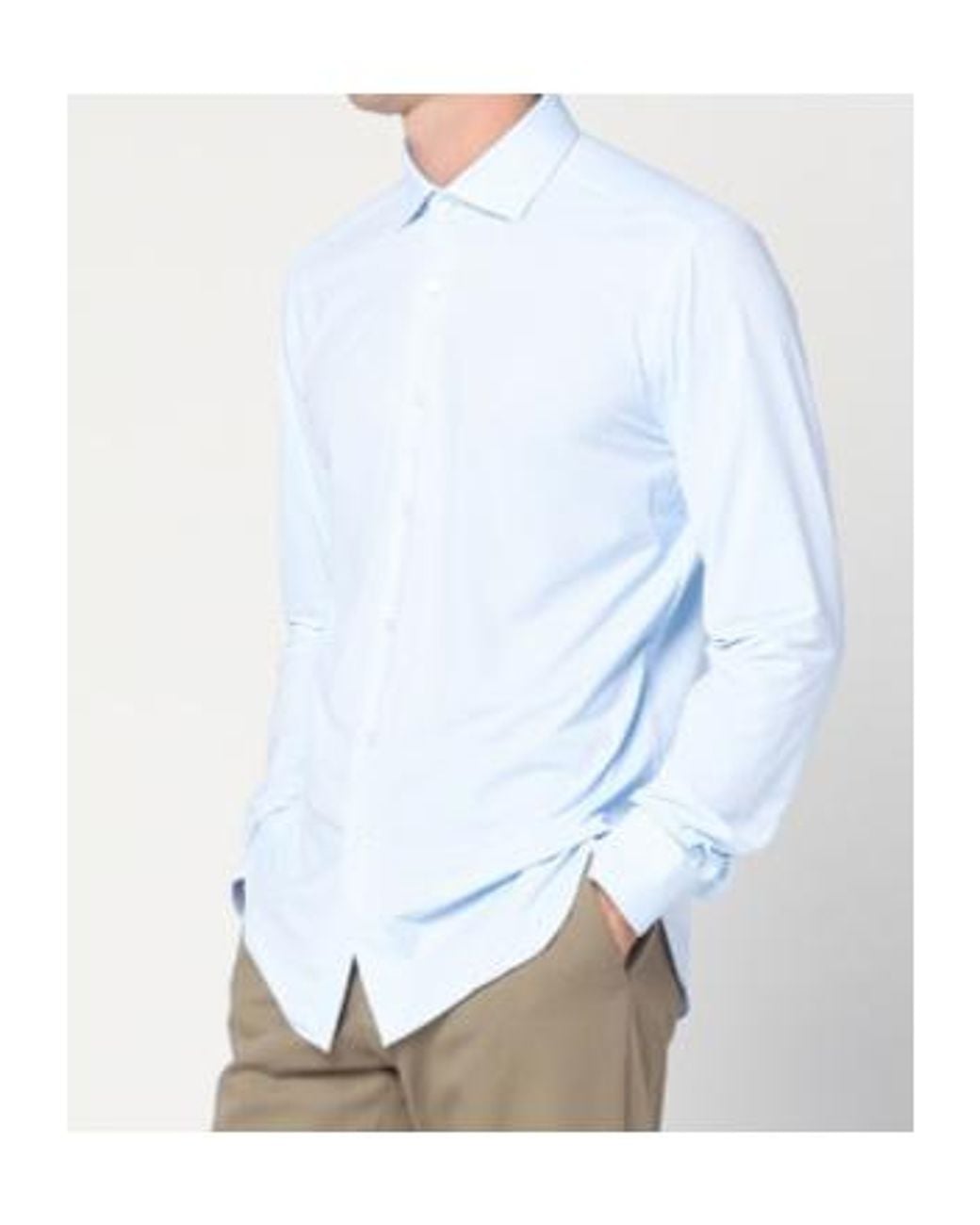 Xacus Blue Active Long-Sleeved Shirt for men