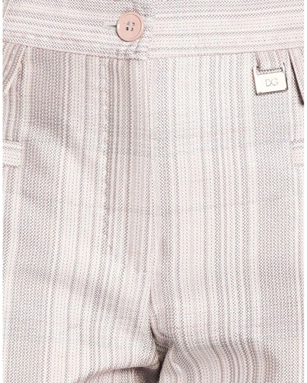 Dolce & Gabbana Gray Casual Trousers