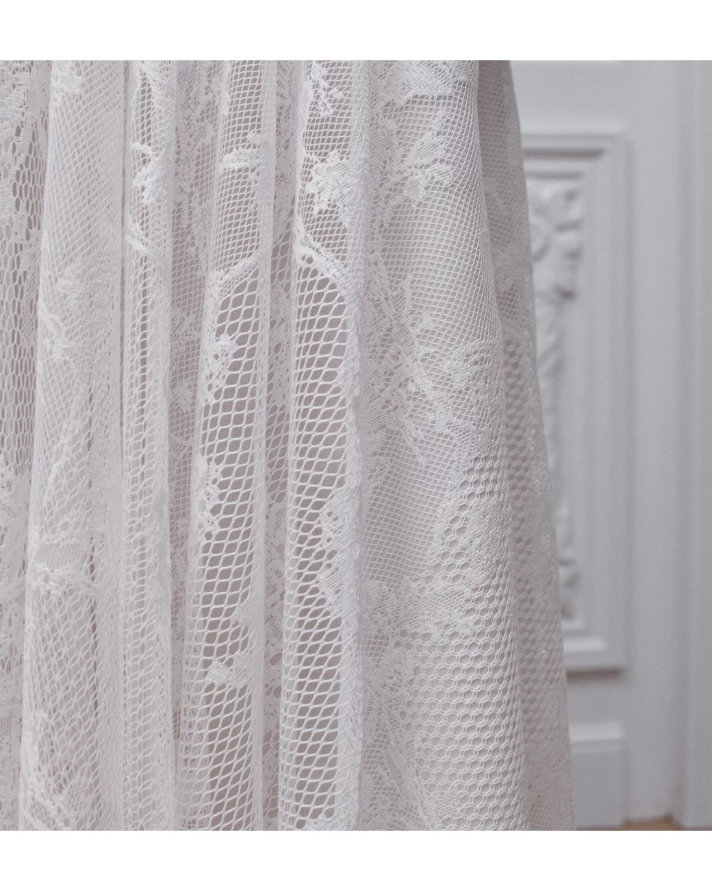 Dior White Iviera Mid-Length Flared Skirt
