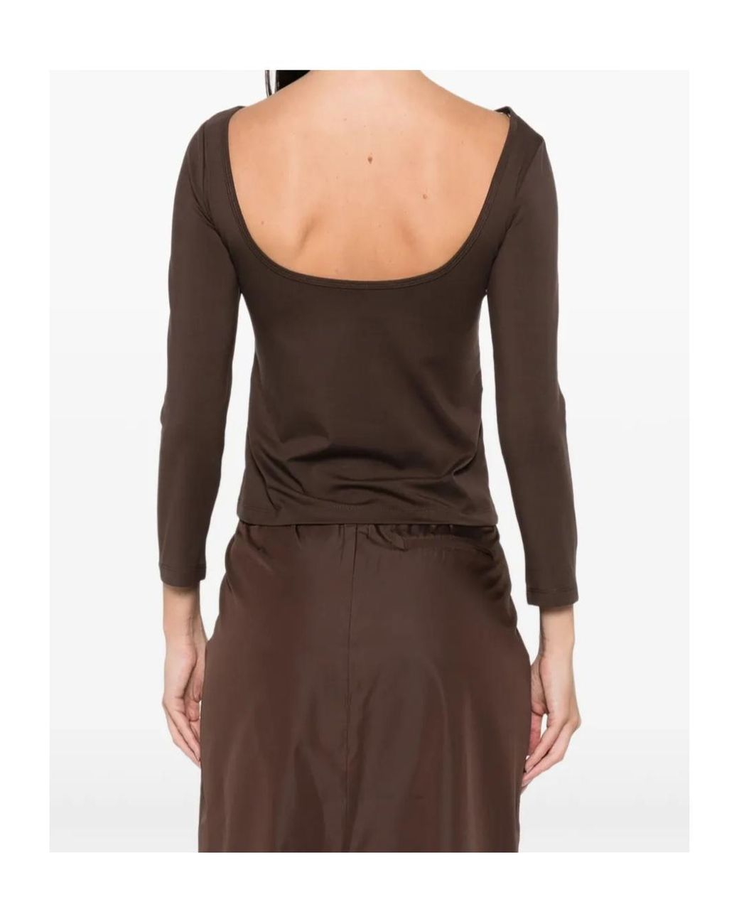St. Agni Brown Long-Sleeves T-Shirt