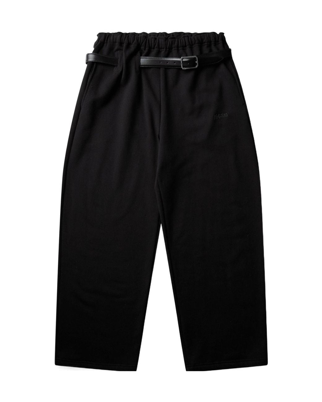 Magliano Black Provincia Belted Wide-Leg Pants for men