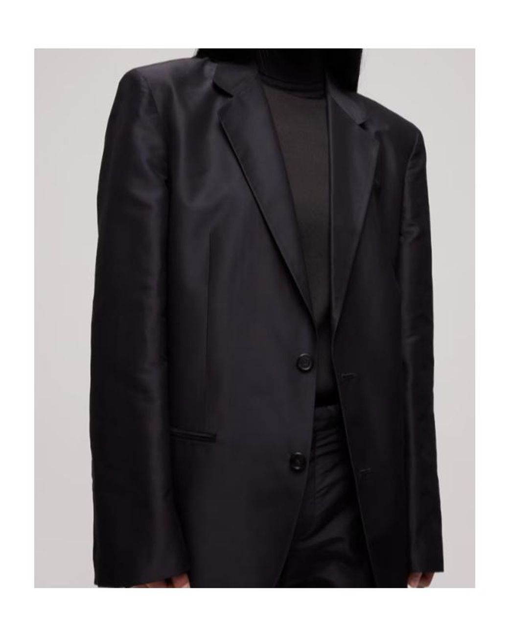 Gucci Black Fine Faille Jacket