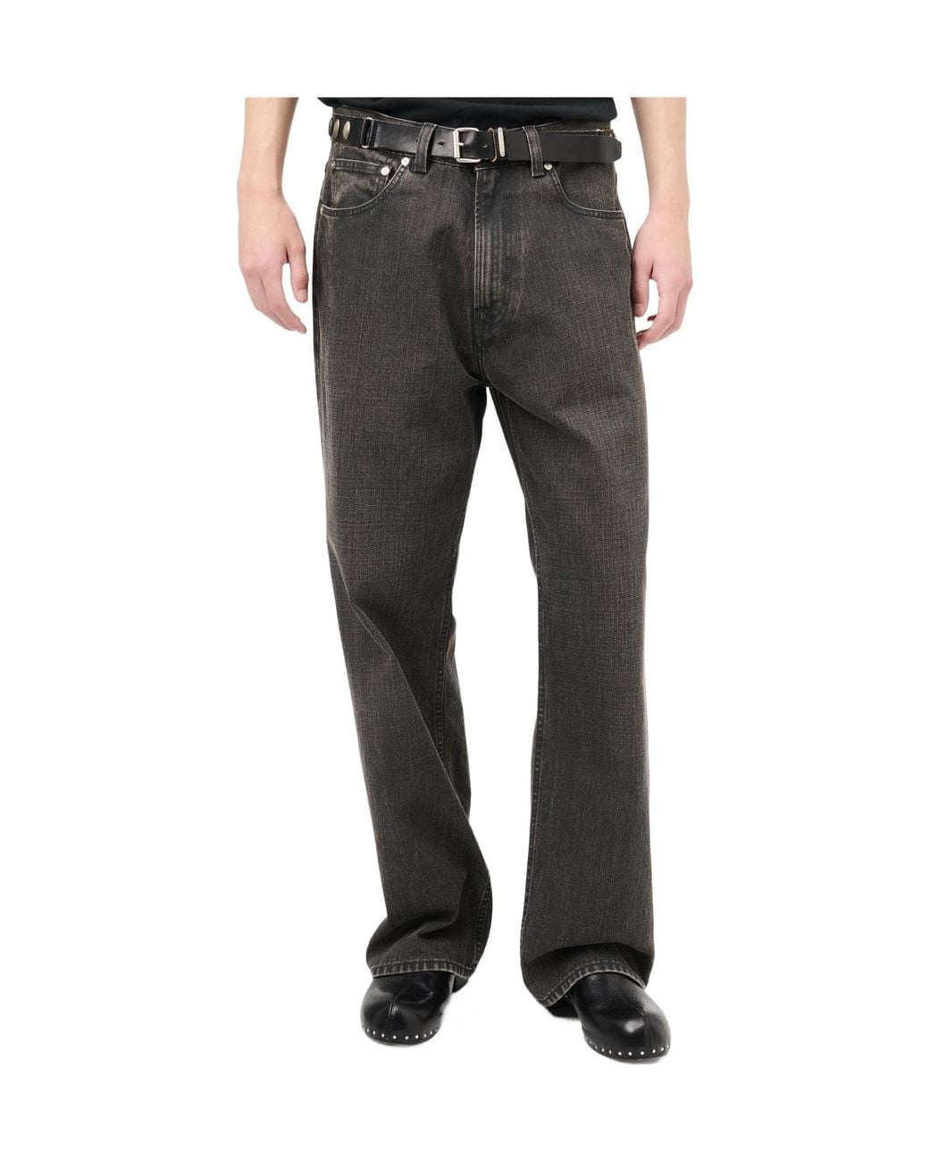 Our Legacy Gray Third Cut Jeans for men