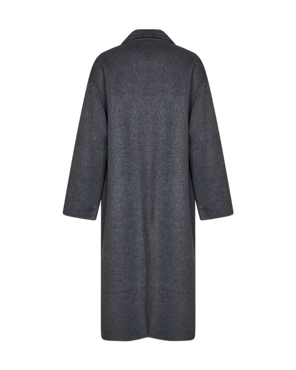 Kaos Gray Long-Sleeved Coat