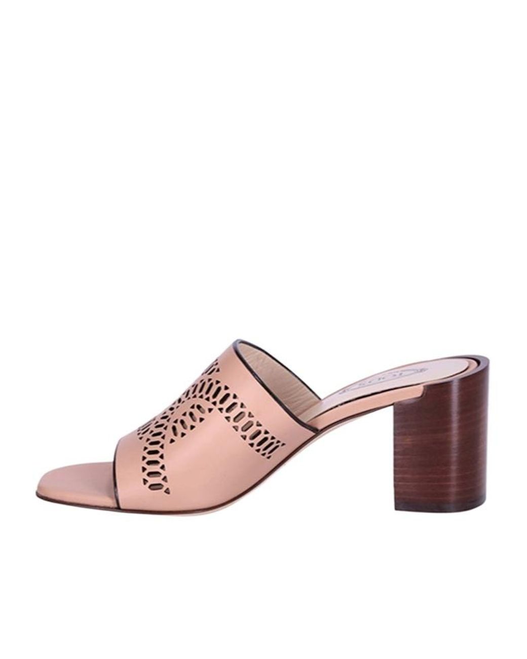 Tod's Pink Kate 75Mm Mules