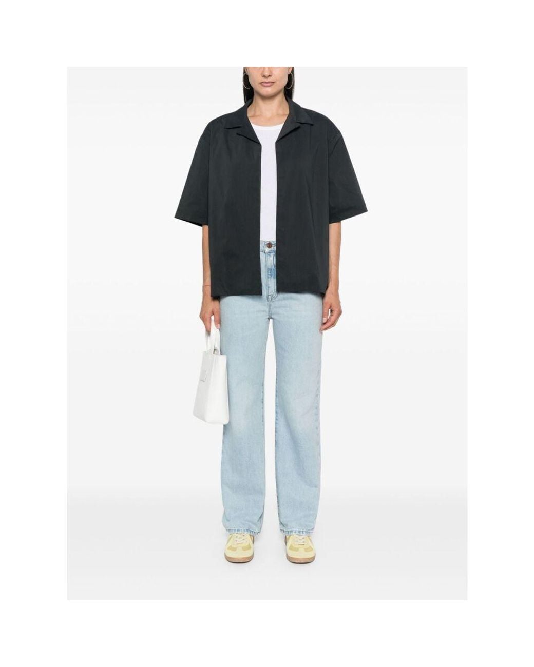 FRAME Blue Belt Loop Jeans