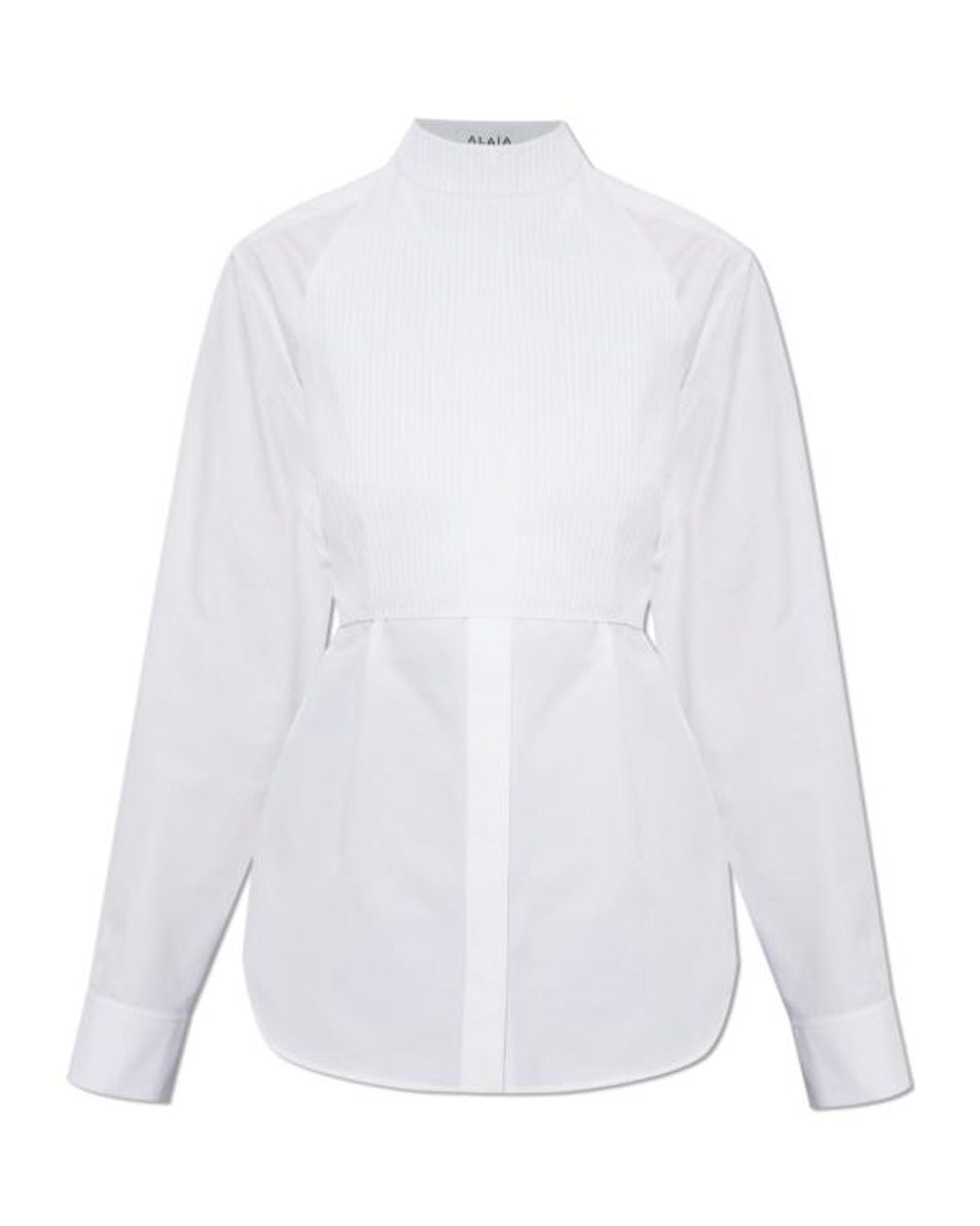 Alaïa White Alaïa Poplin Shirt