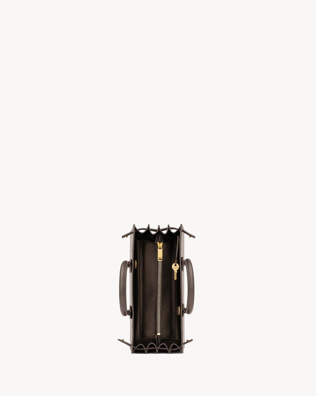 Saint Laurent Brown Sac De Jour Top Handle Bag