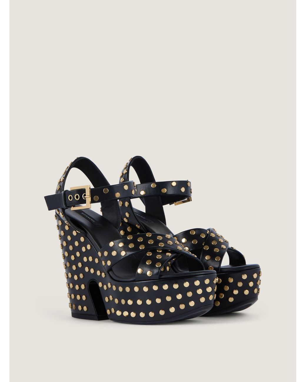 Givenchy Multicolor Clog Platform Sandals