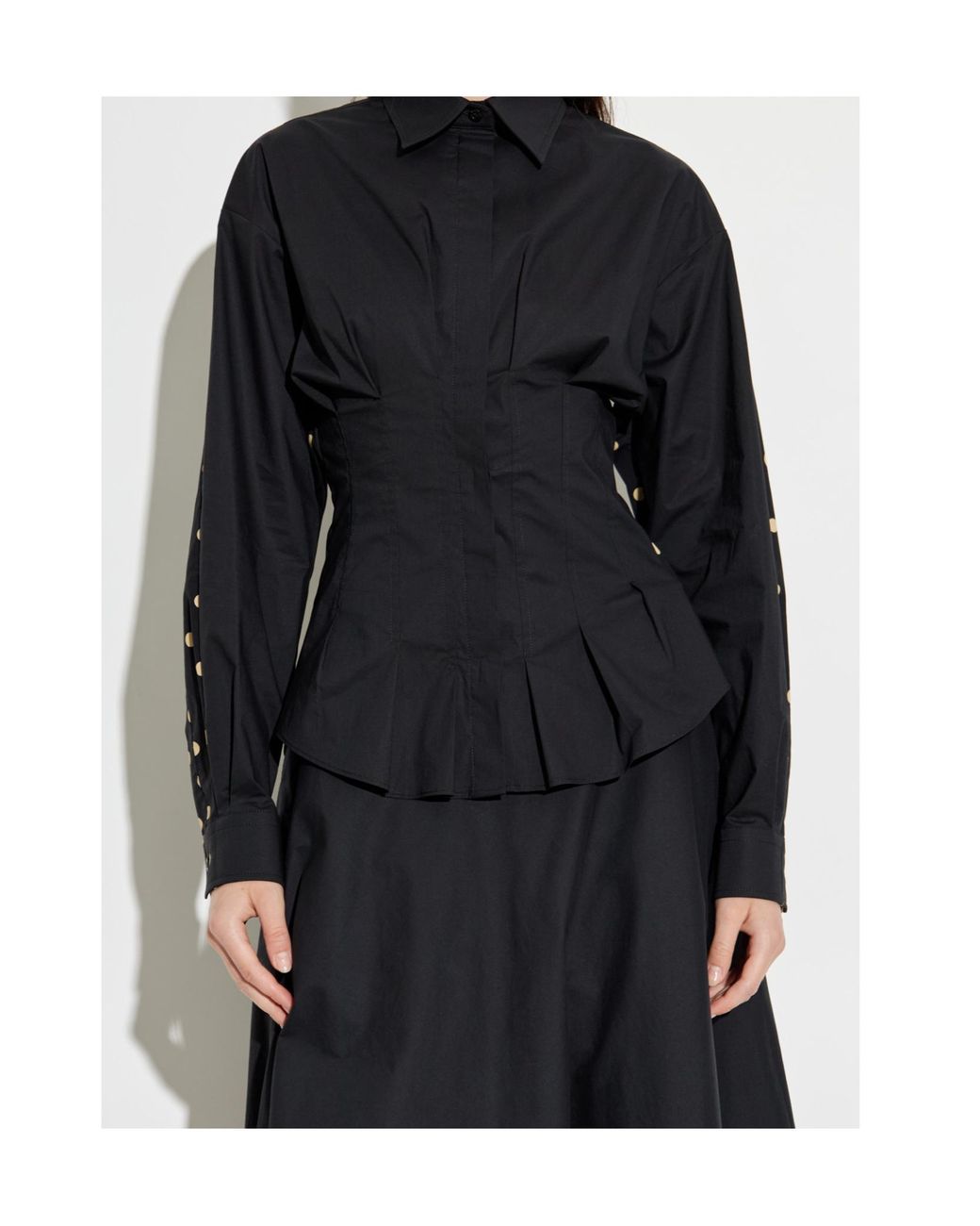 Moschino Black Long Sleeve Shirt