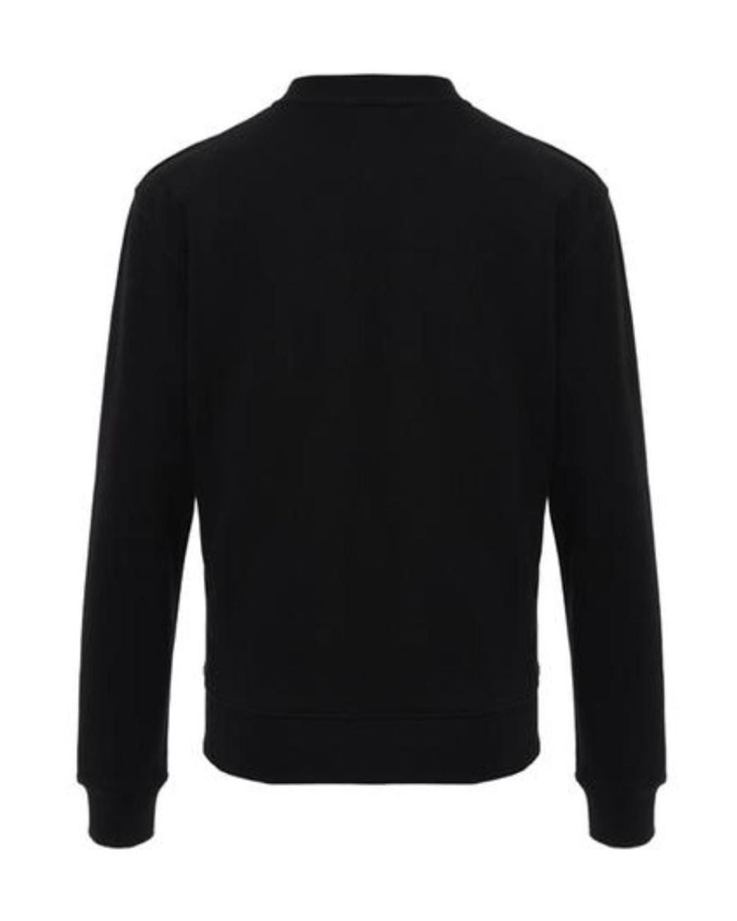 MSGM Black Logo Printed Hoodie