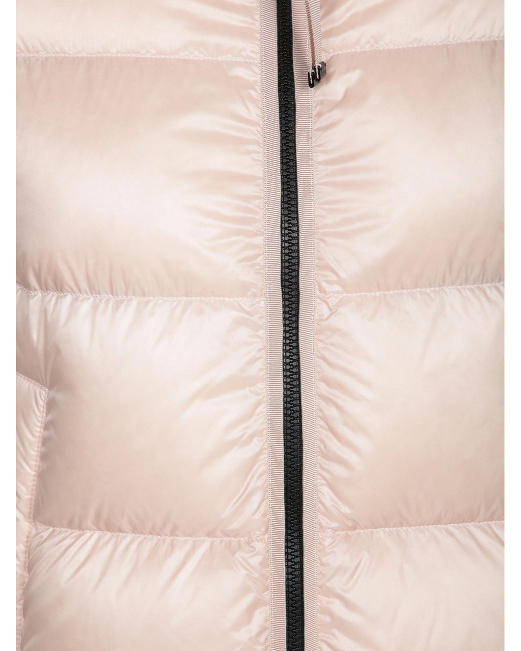 Moncler Pink Serittes Zip-Up Puffer Jacket