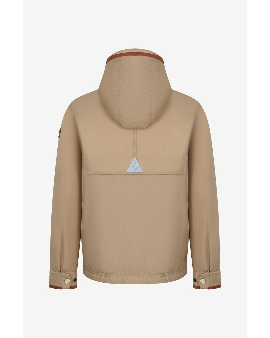 Moncler Green Grenoble Rutor Logo Patch Hooded Jacket for men