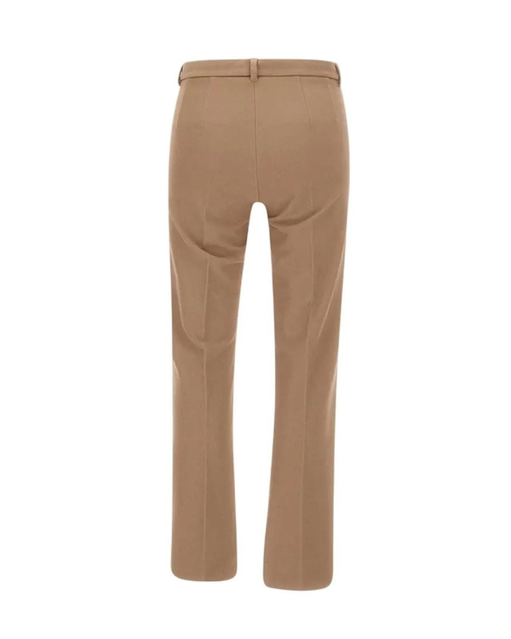 Max Mara Natural 'S Umanita Straight-Leg Tailored Pants