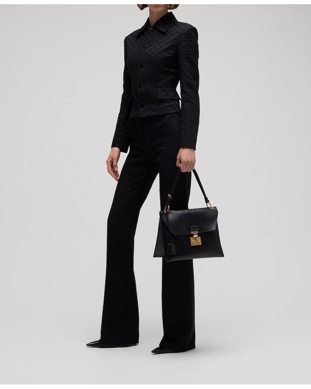 Gucci Black Gg Jacket