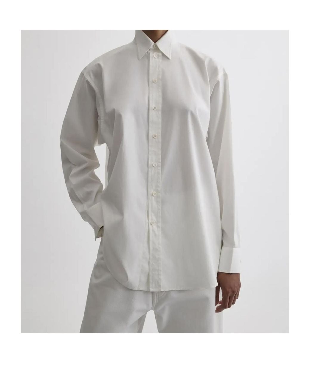 Phoebe Philo Gray Long Sleeve Shirt
